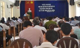 Huyện Dương Minh Châu: Triển khai Luật Bầu cử đại biểu Quốc hội và HĐND